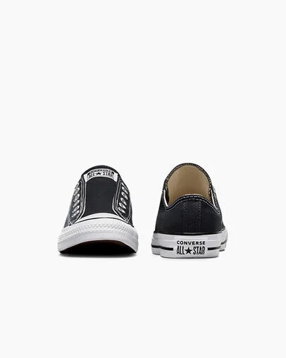 Converse Chuck Taylor All Star Women Slip On Shoes Black / White NZ | C-48612509