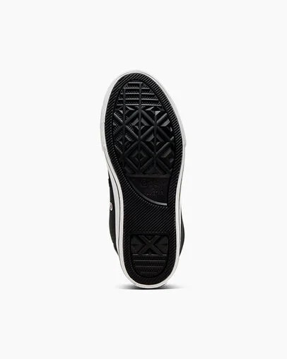 Converse Chuck Taylor All Star XHi Kids' Sneakers Black / White NZ | C-08796329