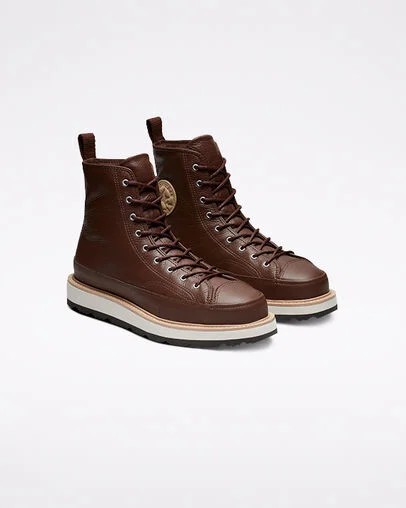 Converse Chuck Taylor Crafted Men Boots Chocolate / Black NZ | C-52198639