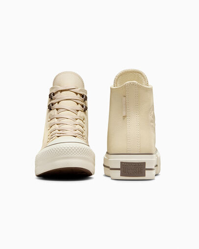 Converse Chuck Tayor All Star Lift Women Platform Shoes Beige NZ | C-59682179
