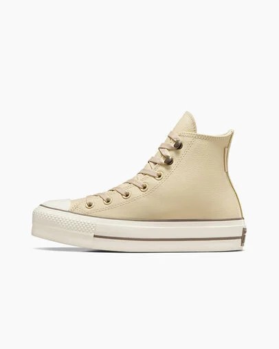 Converse Chuck Tayor All Star Lift Women Platform Shoes Beige NZ | C-53482679