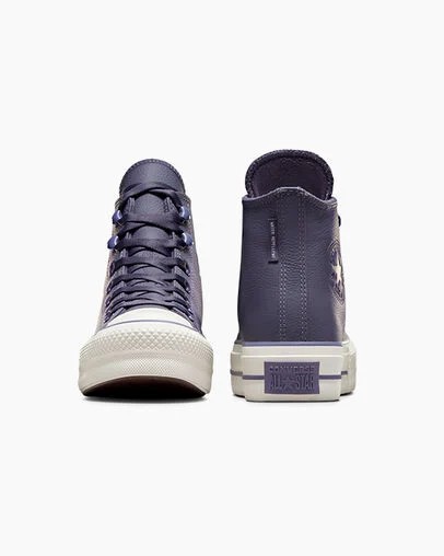 Converse Chuck Tayor All Star Lift Women Platform Shoes Grey Purple / Lavender Grey NZ | C-32571409