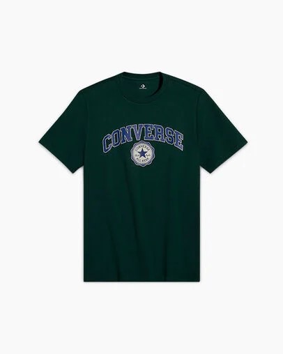 Converse Classic Men T Shirts Green NZ | C-16530979