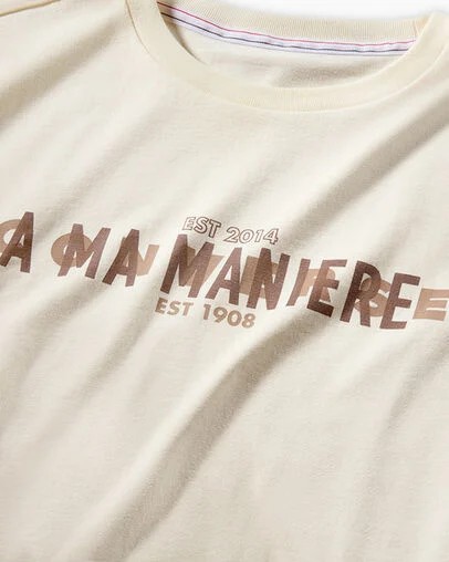 Converse Converse x A Ma Manière Gold Standard Men T Shirts White NZ | C-65381279