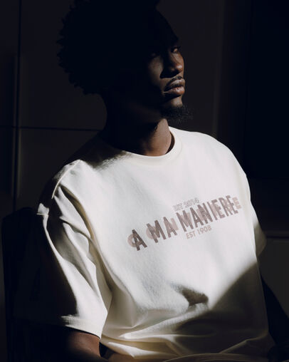 Converse Converse x A Ma Manière Gold Standard Men T Shirts White NZ | C-65381279