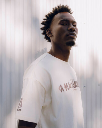 Converse Converse x A Ma Manière Gold Standard Men T Shirts White NZ | C-65381279