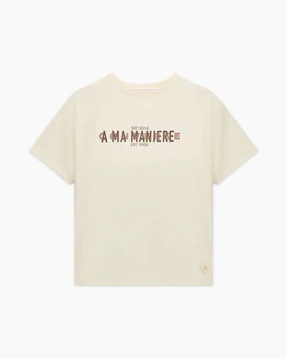 Converse Converse x A Ma Manière Gold Standard Men T Shirts White NZ | C-65381279