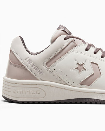 Converse Converse x A Ma Manière Weapon Women Tennis Shoes Khaki Grey / Purple NZ | C-07139689