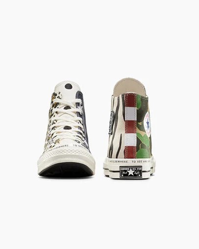 Converse Converse x Brain Dead Chuck 70 Men Sneakers White / Black / Multicolor NZ | C-41395789