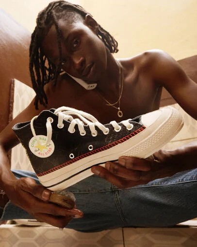 Converse Converse x Daily Paper Chuck 70 Men Sneakers Black / Multicolor NZ | C-62048519