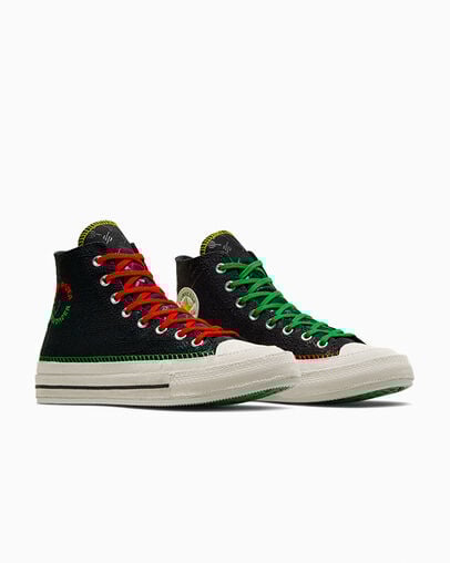 Converse Converse x Daily Paper Chuck 70 Men Sneakers Black / Multicolor NZ | C-62048519