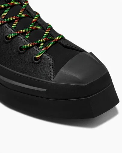Converse Converse x Daily Paper Chuck 70 De Luxe Squared Women Sneakers Black NZ | C-36918579