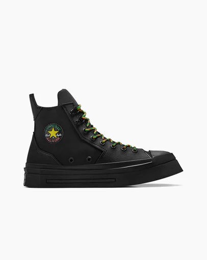 Converse Converse x Daily Paper Chuck 70 De Luxe Squared Women Sneakers Black NZ | C-36918579