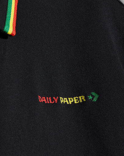 Converse Converse x Daily Paper Cropped Women Shirts Black NZ | C-31064729