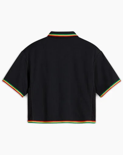 Converse Converse x Daily Paper Cropped Women Shirts Black NZ | C-31064729