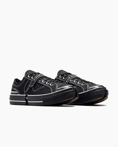 Converse Converse x Feng Chen Wang 2-in-1 Chuck 70 Men Sneakers Black NZ | C-24690579