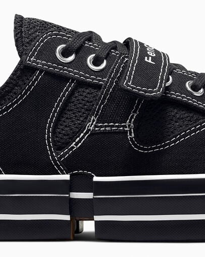 Converse Converse x Feng Chen Wang 2-in-1 Chuck 70 Men Sneakers Black NZ | C-24690579