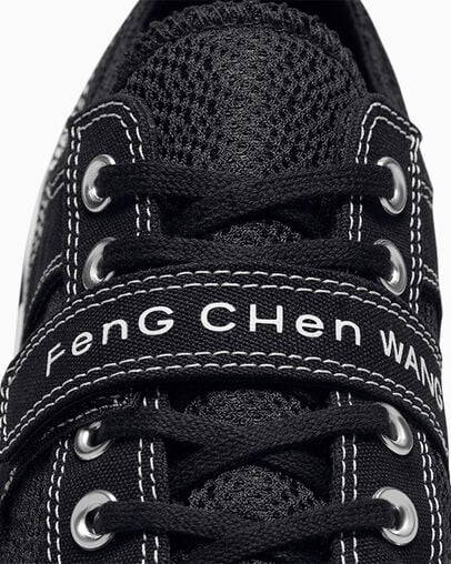 Converse Converse x Feng Chen Wang 2-in-1 Chuck 70 Women Sneakers Black NZ | C-52807139
