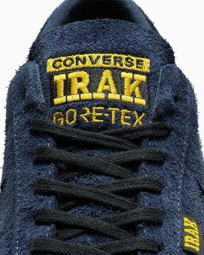 Converse Converse x IRAK NYC One Star Pro Women Skate Shoes Navy / Black / Yellow NZ | C-60534919