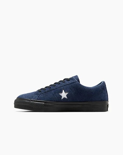 Converse Converse x IRAK NYC One Star Pro Women Skate Shoes Navy / Black / Yellow NZ | C-60534919