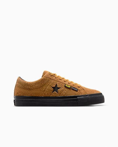 Converse Converse x IRAK NYC One Star Pro Men Skate Shoes Brown / Black NZ | C-03165879
