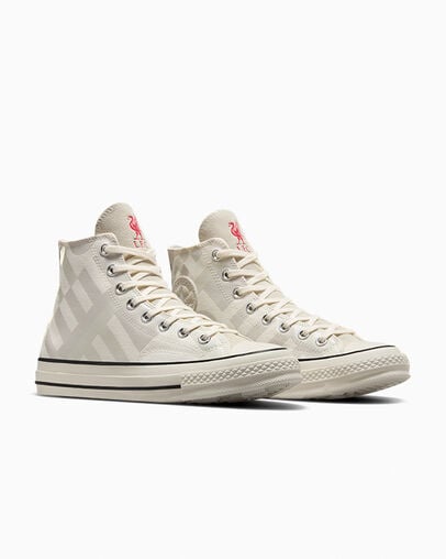 Converse Converse x Liverpool FC Chuck 70 Men Sneakers White / Silver Green NZ | C-19548209
