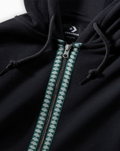 Converse Converse x Liverpool FC Full-Zip Women Hoodie Black NZ | C-48152799