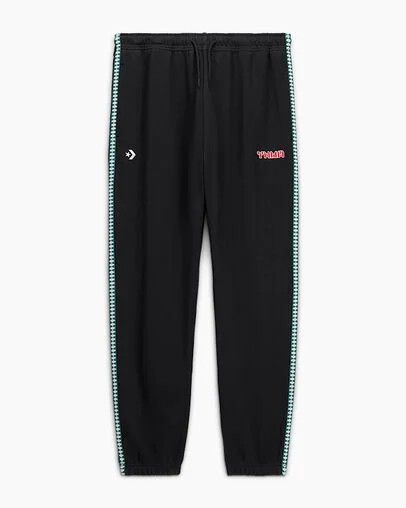Converse Converse x Liverpool FC Liver Bird Men Fleece Pants Black NZ | C-83425109