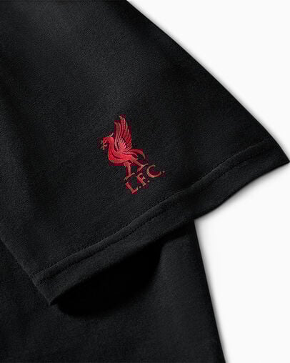 Converse Converse x Liverpool FC Liver Bird Men T Shirts Black NZ | C-98127069