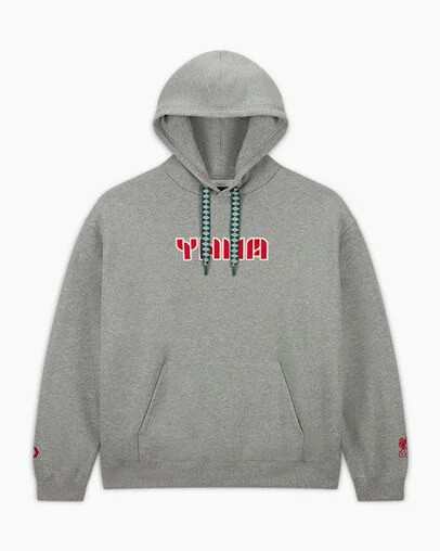 Converse Converse x Liverpool FC Logo Women Hoodie Grey NZ | C-94710269