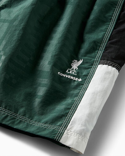 Converse Converse x Liverpool FC Wind Women Shorts Green NZ | C-02194769