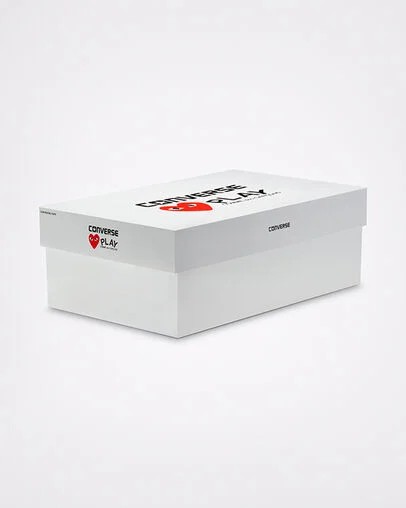 Converse Converse x PLAY Comme des Garçons Chuck 70 Men Sneakers White / Red NZ | C-86129549
