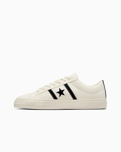 Converse Converse x PLAY Comme des Garçons One Star Academy Pro Women Skate Shoes White / Black / Red NZ | C-31974259