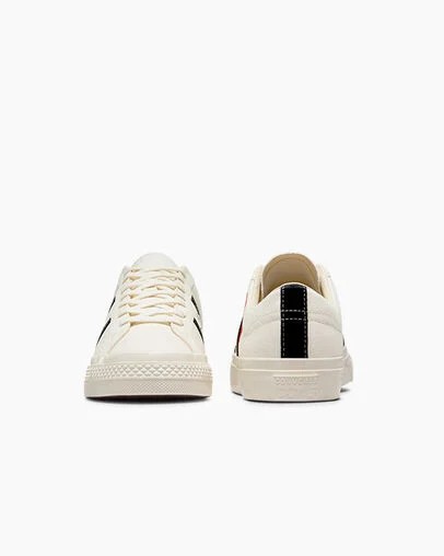 Converse Converse x PLAY Comme des Garçons One Star Academy Pro Women Skate Shoes White / Black / Red NZ | C-31974259