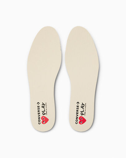 Converse Converse x PLAY Comme des Garçons Chuck 70 Women Sneakers White / Red NZ | C-80962419