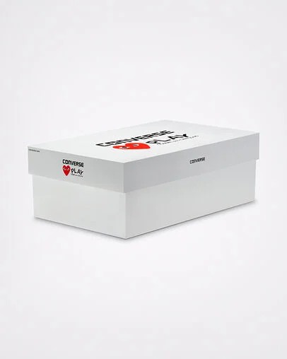 Converse Converse x PLAY Comme des Garçons Chuck 70 Women Sneakers Black / White / Red NZ | C-68059479
