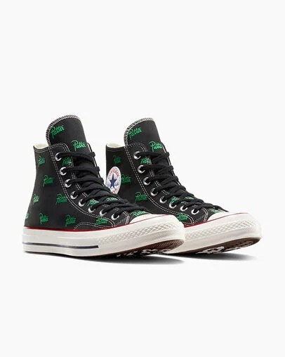 Converse Converse x Patta Chuck 70 Men Sneakers Black / Green NZ | C-19342789