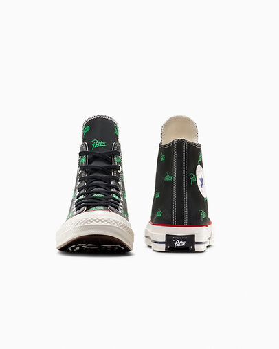 Converse Converse x Patta Chuck 70 Men Sneakers Black / Green NZ | C-19342789