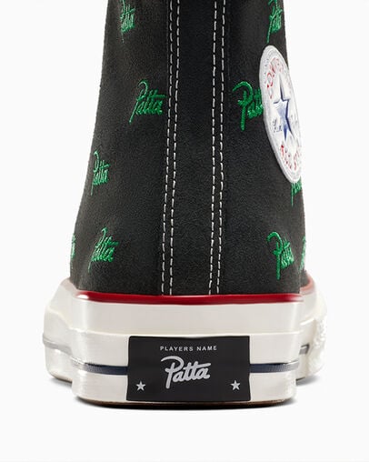 Converse Converse x Patta Chuck 70 Men Sneakers Black / Green NZ | C-19342789