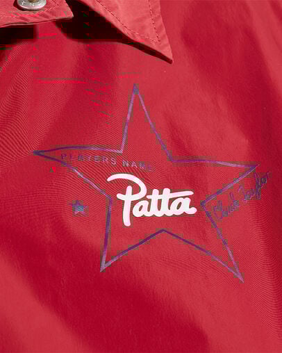 Converse Converse x Patta Coaches Women Jacket Dark Red NZ | C-41587699