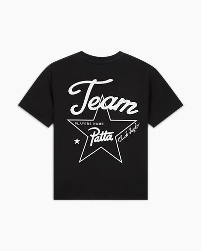 Converse Converse x Patta Gold Standard Men T Shirts Black NZ | C-57031289
