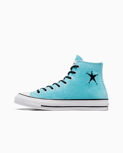 Converse Converse x Stüssy Chuck 70 Men Sneakers Blue NZ | C-96401389