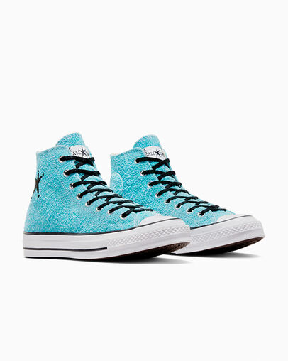 Converse Converse x Stüssy Chuck 70 Men Sneakers Blue NZ | C-96401389