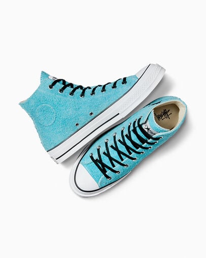 Converse Converse x Stüssy Chuck 70 Men Sneakers Blue NZ | C-96401389