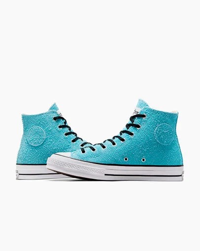 Converse Converse x Stüssy Chuck 70 Men Sneakers Blue NZ | C-96401389