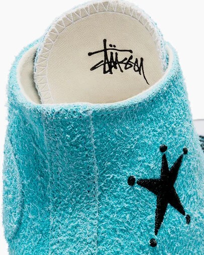 Converse Converse x Stüssy Chuck 70 Men Sneakers Blue NZ | C-12039859
