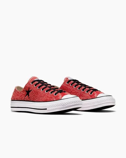 Converse Converse x Stüssy Chuck 70 Men Sneakers Red NZ | C-19403259
