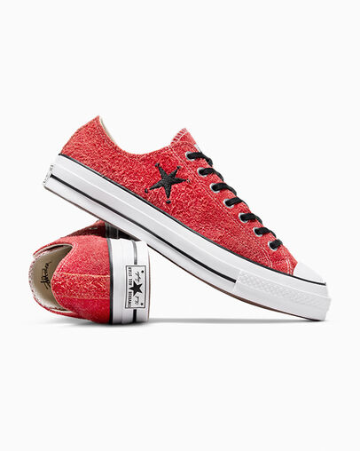Converse Converse x Stüssy Chuck 70 Men Sneakers Red NZ | C-19403259