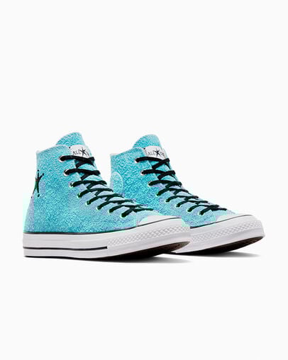 Converse Converse x Stüssy Chuck 70 Women Sneakers Blue NZ | C-18967049