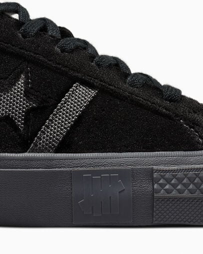 Converse Converse x UNDEFEATED One Star Academy Pro Women Skate Shoes Black NZ | C-80497539
